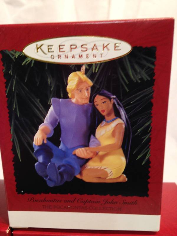Hallmark Disney Pocahontas Themed Ornaments