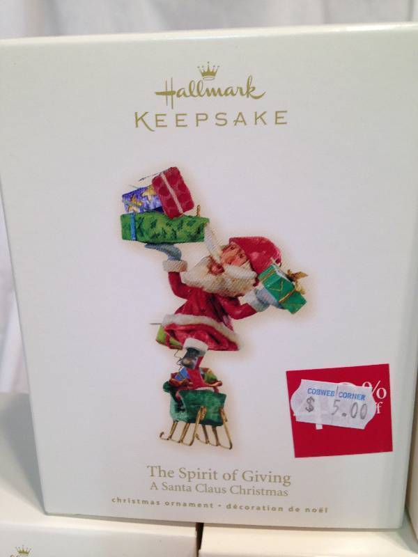 Hallmark A Santa Claus Christmas Set Ornaments