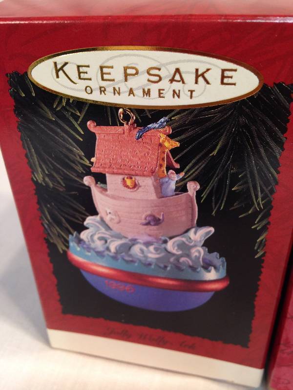 Hallmark Noahs Arc Themed Ornaments
