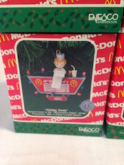 Enesco McDonalds Themed Ornaments I