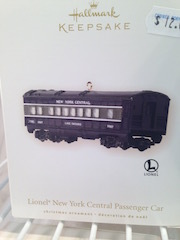 Hallmark Lionel Trains Themed Ornaments I