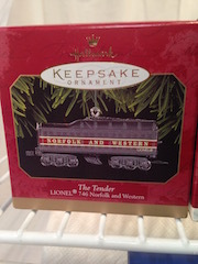 Hallmark Lionel Trains Themed Ornaments III