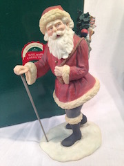 Hallmark Porcelain Santa Figurine