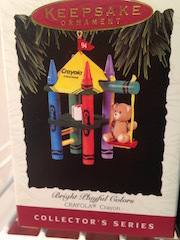 Hallmark Crayola Themed Ornaments I