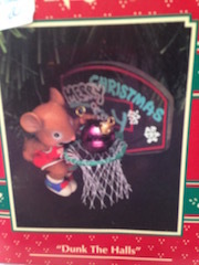 Hallmark & Enesco Basketball Themed Ornaments