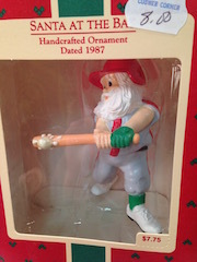 Hallmark & Enesco Baseball Themed Ornaments