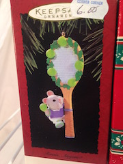 Hallmark & Enesco Tennis Themed Ornaments