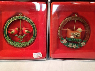 Enesco Twelve Days of Christmas Series Ornaments