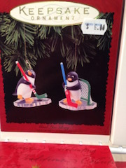 Hallmark Hockey Themed Ornaments