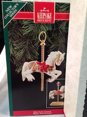 Hallmark Tobin Fraley Carousel Ornaments