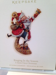 Hallmark Santa Themed Ornaments
