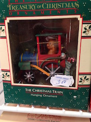 Enesco Train Themed Ornaments