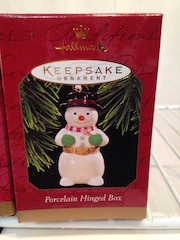 Hallmark Snowmen Themed Ornaments I