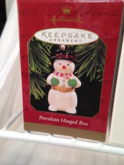 Hallmark Snowmen Themed Ornaments III
