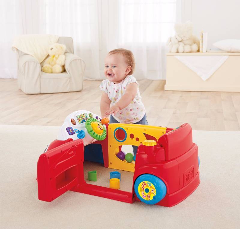 lot 50 image: Fisher-Price Laugh and Learn Crawl Around Car