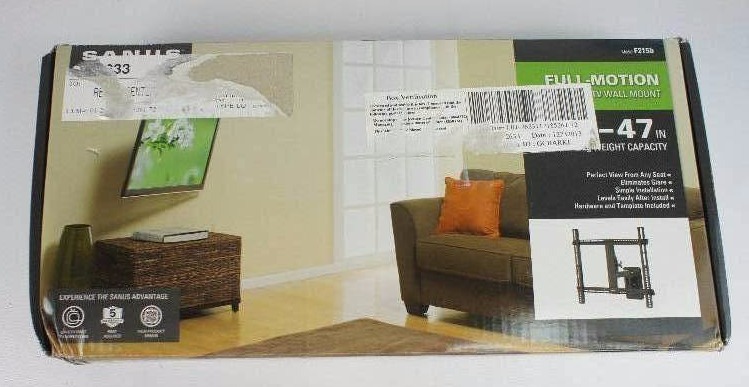 lot 81 image: Sanus VuePoint Full Motion TV Wall Mount