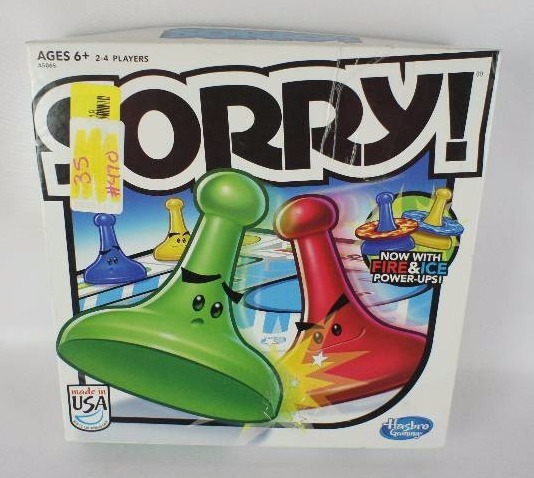 lot 35 image: Hasbro Sorry 2013 Edition Game