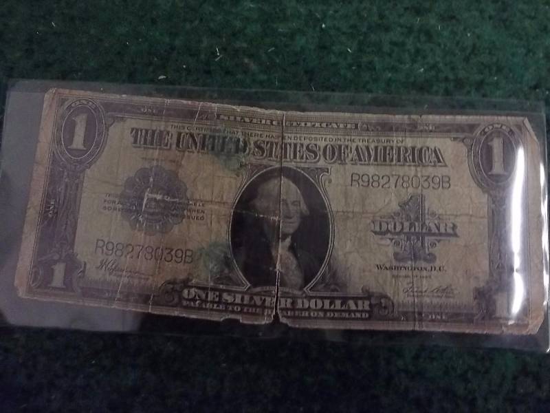 Silver Certificate Large Bill 1923 Series