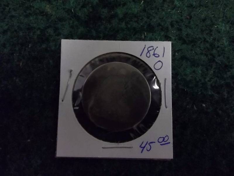 1861 O Seated Half