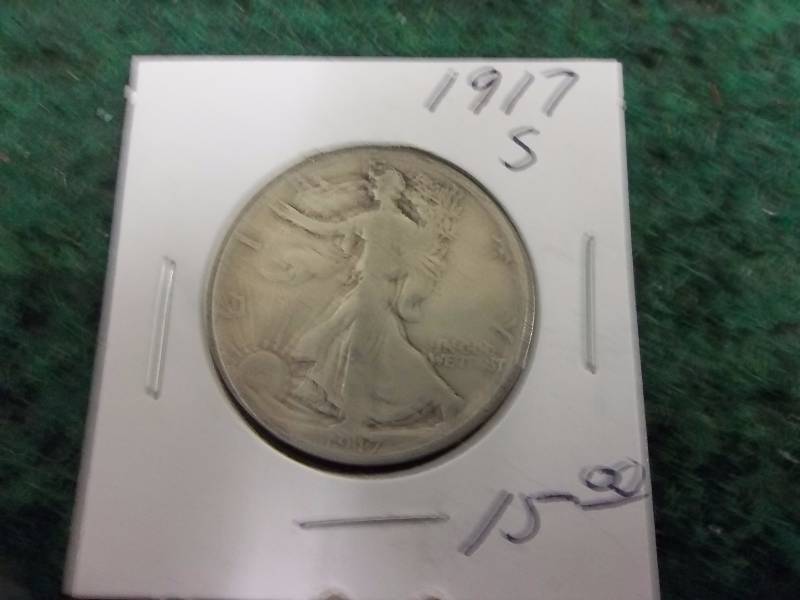 1917 S Walker Half Dollar