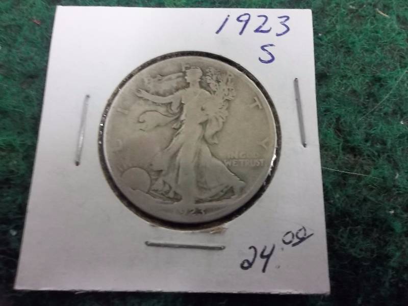1923 S Walker Half Dollar