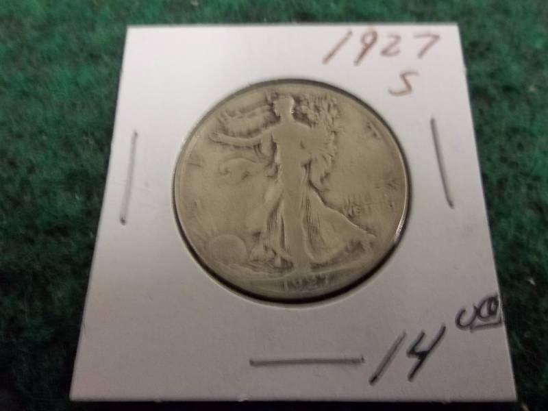 1927 S Walker Half Dollar