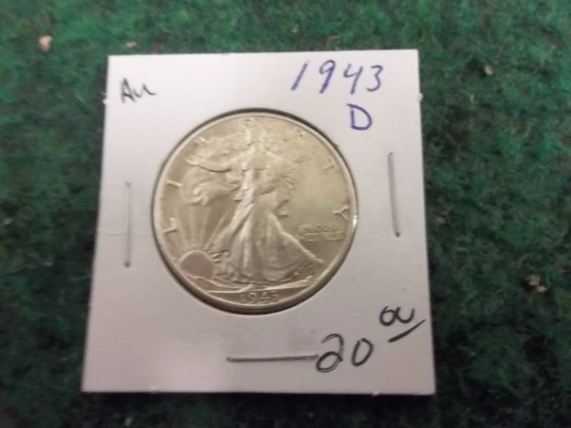 1943 D Walker Half Dollar