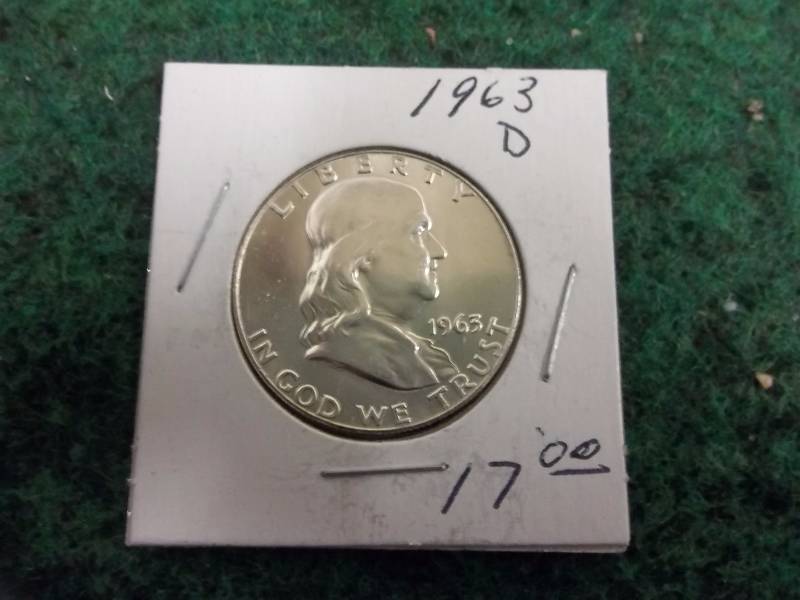 1963 D Franklin Half Dollar
