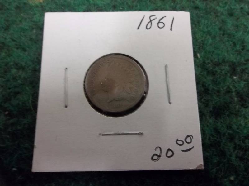 1861 Indian Head Cent (Better Date)