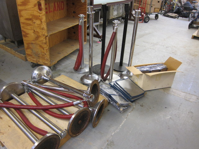 Stanchions and Menu Covers