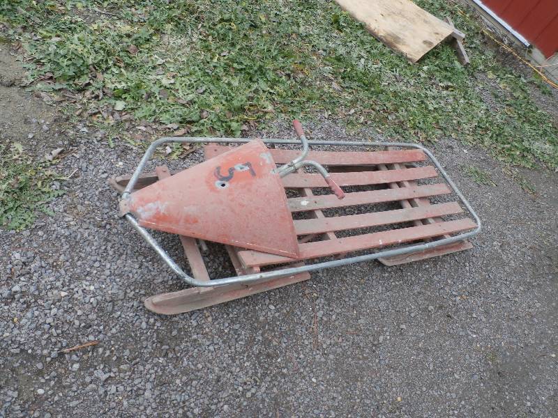 Vintage Racing Bob Sled