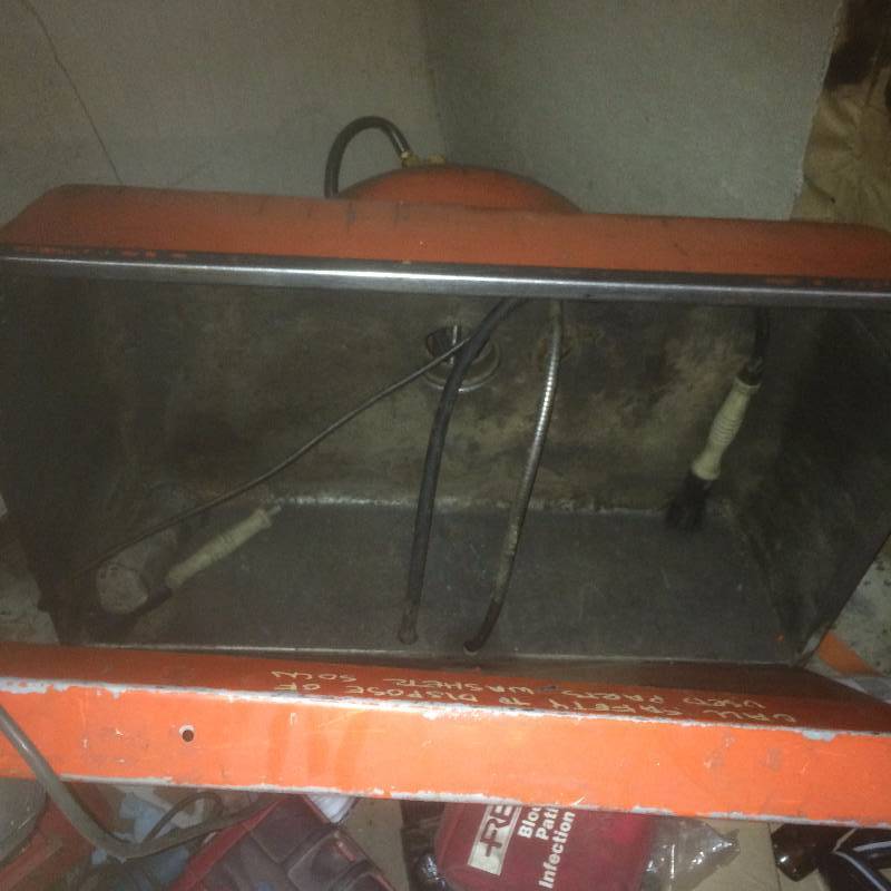 Barrel Mount Parts Washer