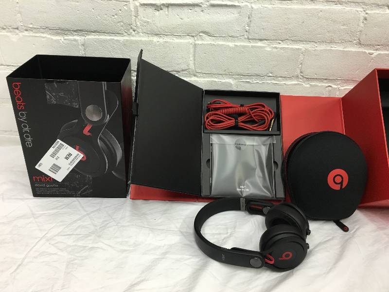 lot 3 image: Beats by Dr. Dre Mixr On-Ear Headphones in Black retail $199