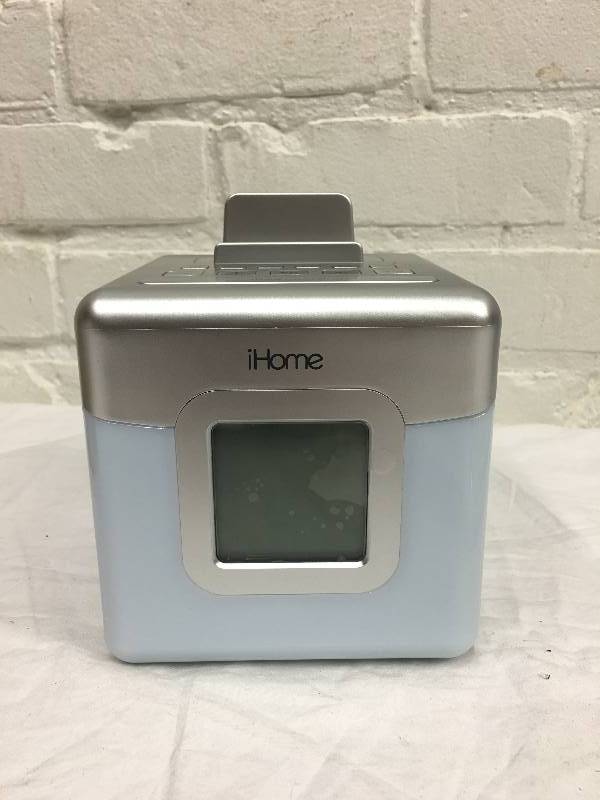 lot 69 image: iHome Color-Changing Alarm Clock with iPod Dock