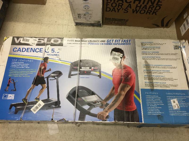 lot 86 image: Weslo Cadence G 5.9 2.25 HP Treadmill retail $339