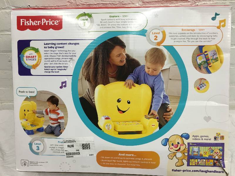 lot 101 image: Fisher-Price Laugh & Learn Smart Stages Chair