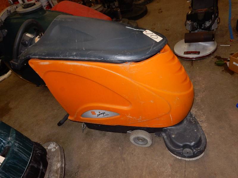 TASKI, Swingo 1255B Floor Scrubber.. No counter, but in very good shape.. Battery operated