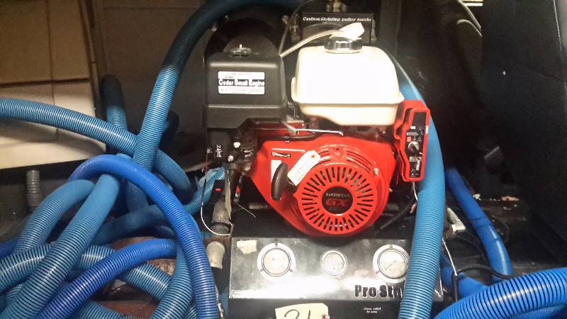 GET YOURSELF STARTED IN  A CARPET CLEANING BUSINESS.  2000  Chevy Express Van..and PROSTART Carpet cleaning equipment.