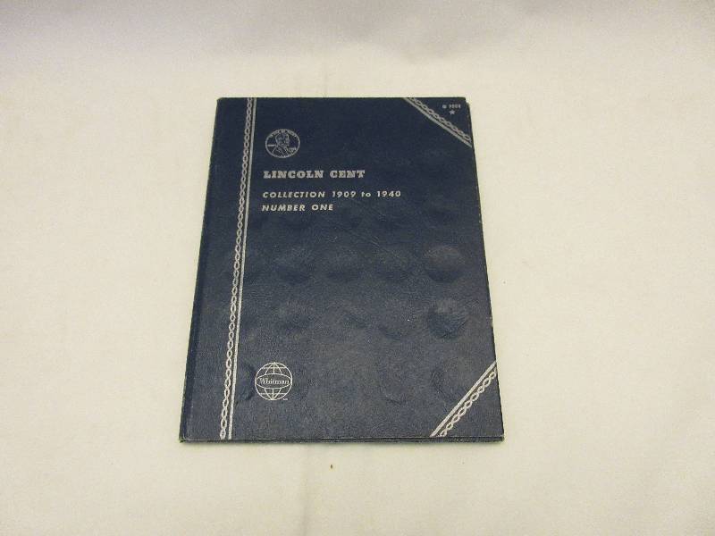 Vintage Pennies 1909-1940 Album, 1831 Farthing Pendant, Midget Lock 
