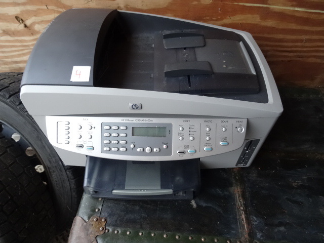 lot 4 image: HP Office Jet 7210 All in One No Cord
