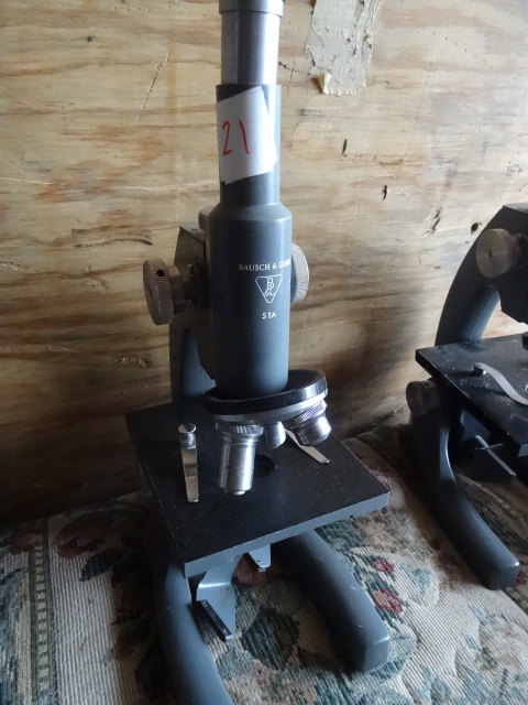 lot 21 image: Bausch and Lomb STA Microscope