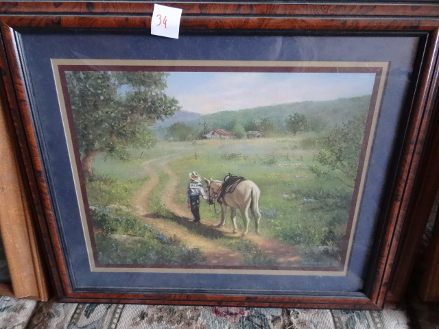 lot 34 image: Print by Scroggins