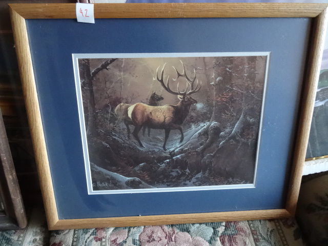 lot 42 image: Ted Blaylock Print