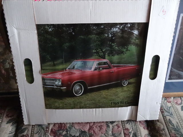 lot 43 image: 1965 El Camino Print