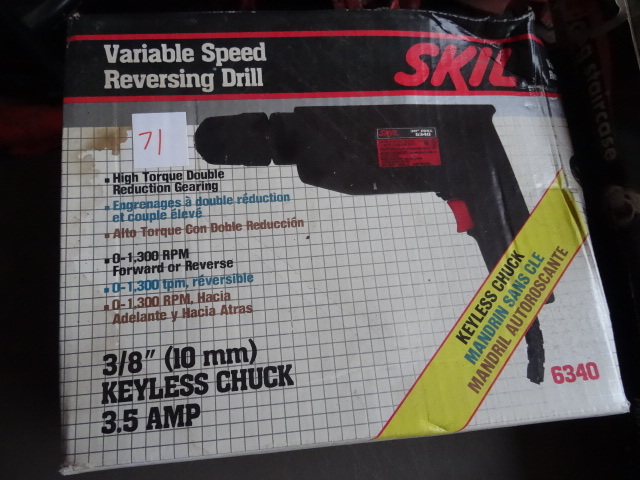 lot 71 image: Skil 38 Variable Speed Drill