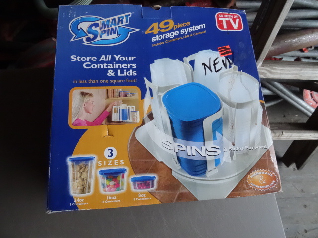 lot 73 image: Smart Spin 49 Piece Storage System