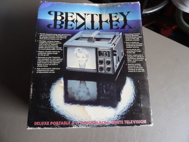 lot 105 image: Bentley Deluxe Portable Television
