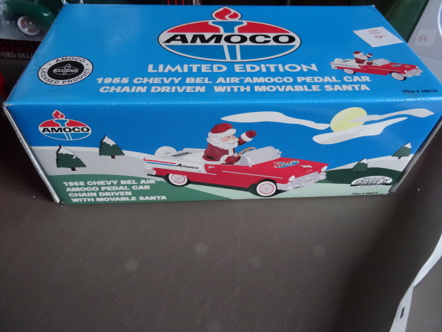 lot 116 image: Amoco 1955 Chevy Belair Pedal Car
