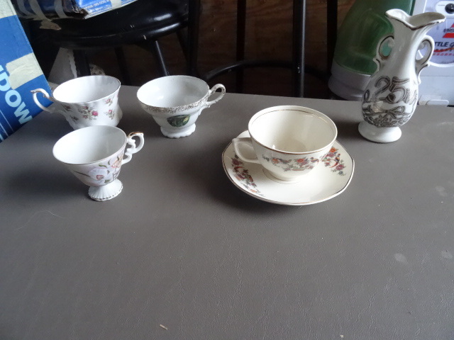 lot 121 image: Assortment of Different Tea Cups