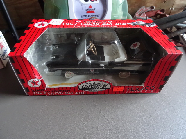 lot 155 image: Texaco 1957 Chevy Belair Chain Driven Pedal Car